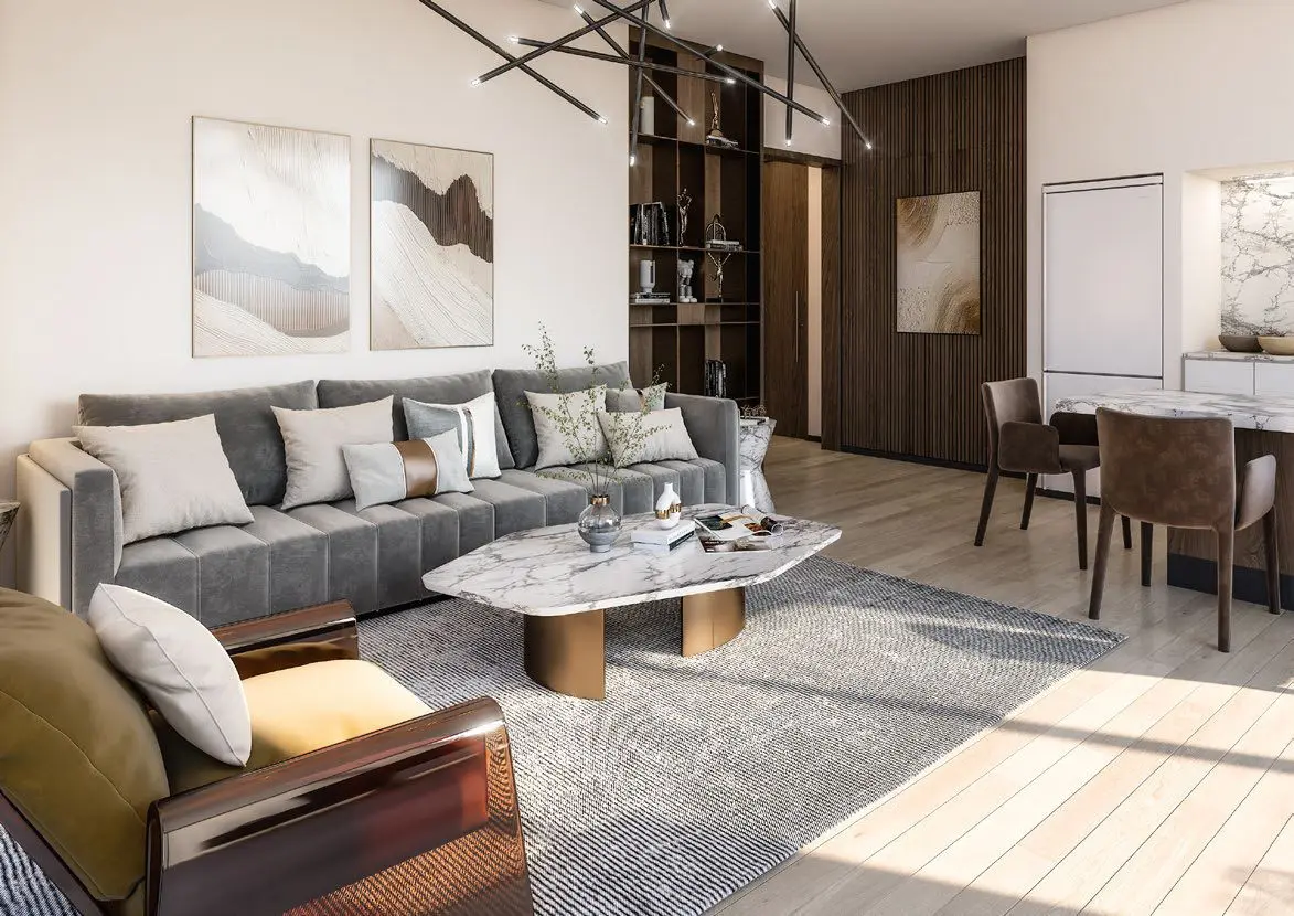 Radiant Atrium living area interior with views on Al Reem Island Abu Dhabi real estate development.jpg